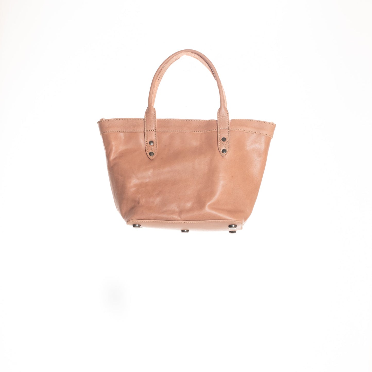 MINI CONVERTIBLE TOTE - MEXICO COLLECTION - FULL LEATHER - ROSÉ LEATHER