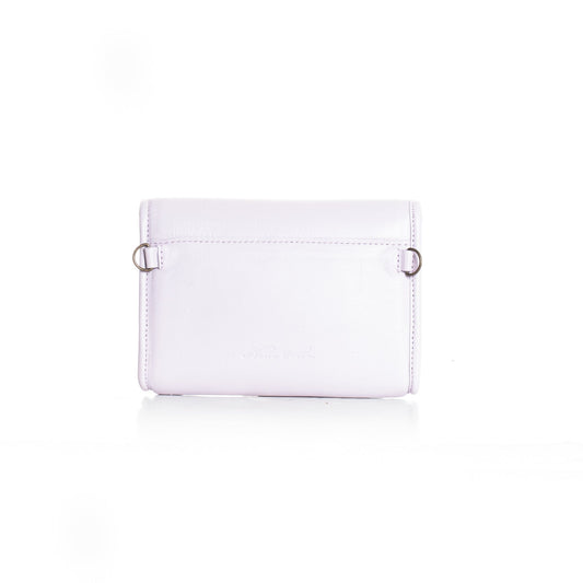 TESORO CROSSBODY BAG - FULL LEATHER COLLECTION - LAVENDER
