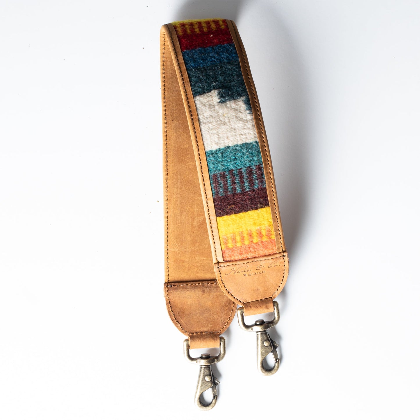 MEDIUM LENGTH STRAP - MEXICO COLLECTION - HANDWOVEN TEXTILE - NO. 17206