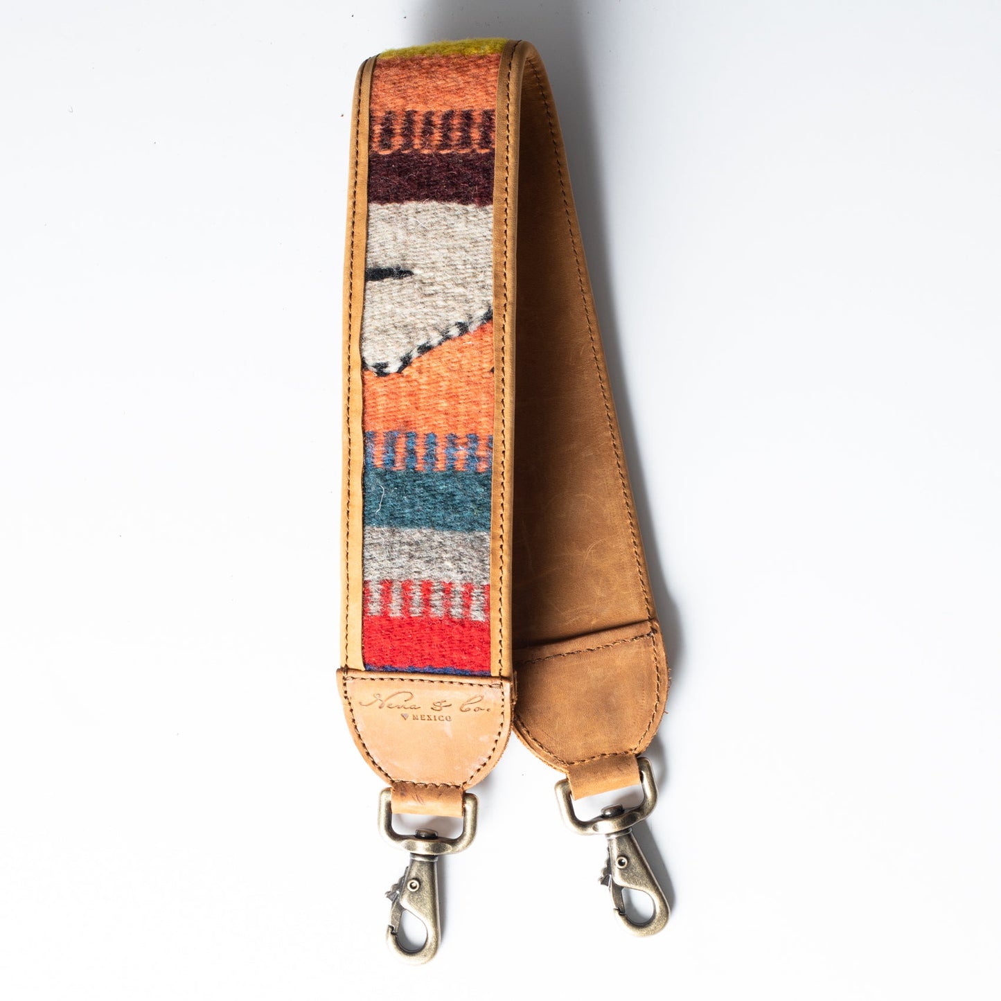 MEDIUM LENGTH STRAP - MEXICO COLLECTION - HANDWOVEN TEXTILE - NO. 17206
