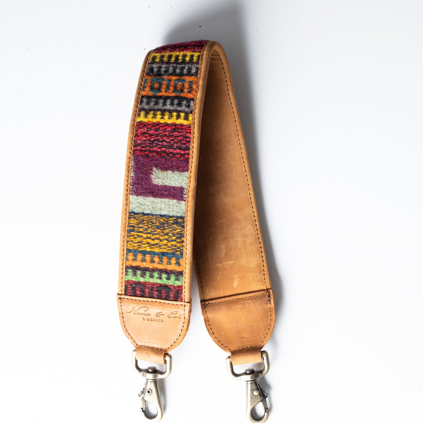 MEDIUM LENGTH STRAP - MEXICO COLLECTION - HANDWOVEN TEXTILE - NO. 17210