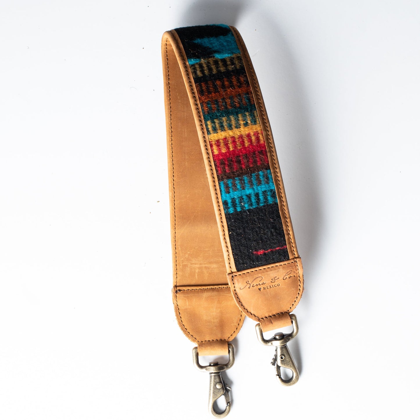 MEDIUM LENGTH STRAP - MEXICO COLLECTION - HANDWOVEN TEXTILE - NO. 17212