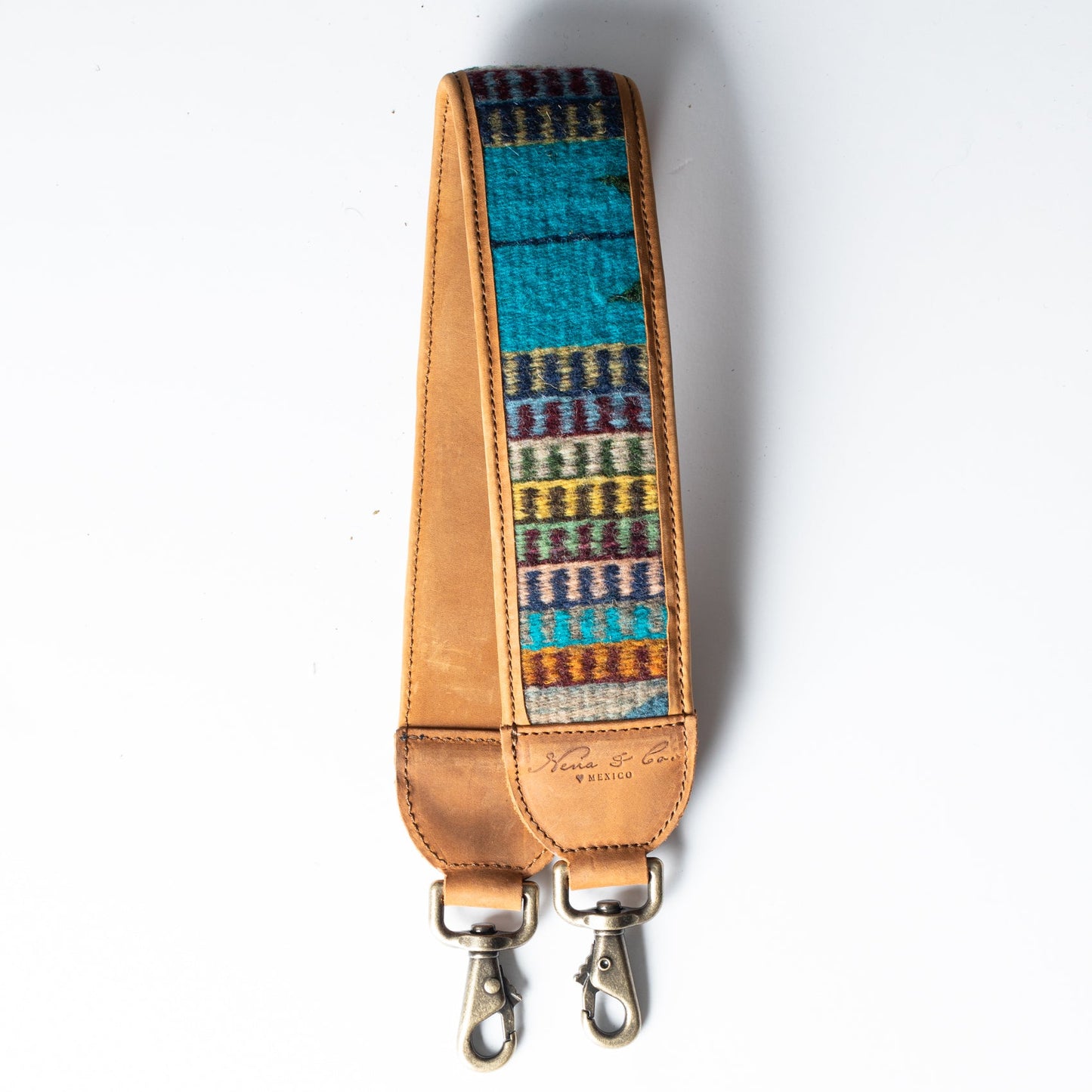 MEDIUM LENGTH STRAP - MEXICO COLLECTION - HANDWOVEN TEXTILE - NO. 17214