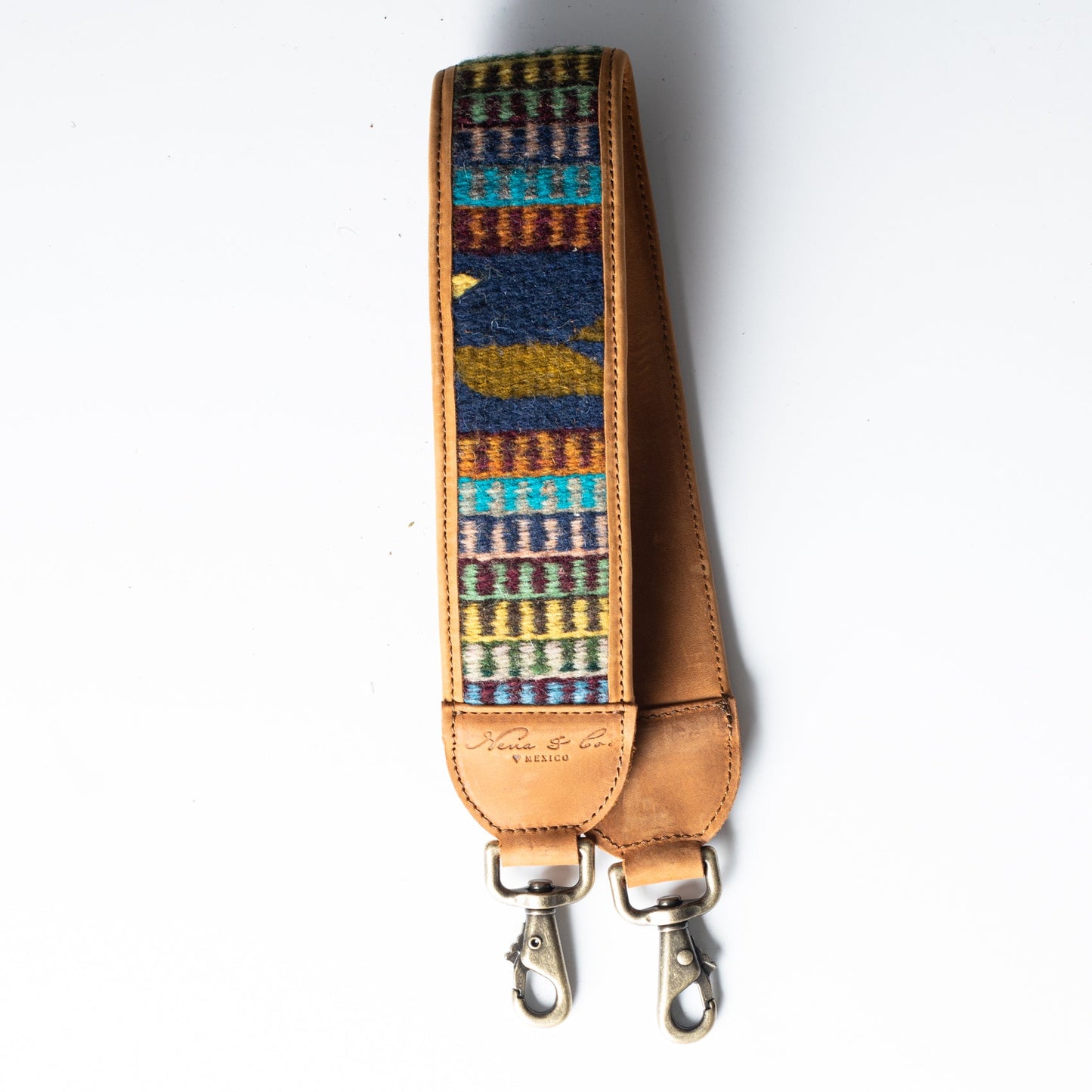 MEDIUM LENGTH STRAP - MEXICO COLLECTION - HANDWOVEN TEXTILE - NO. 17214