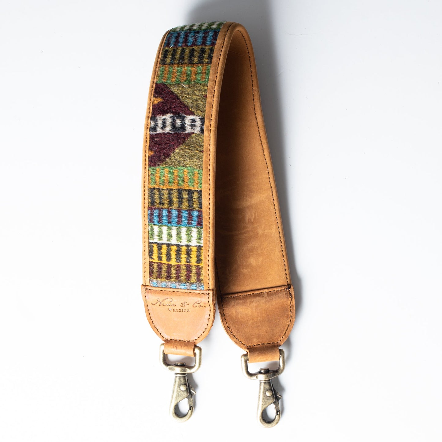 MEDIUM LENGTH STRAP - MEXICO COLLECTION - HANDWOVEN TEXTILE - NO. 17246