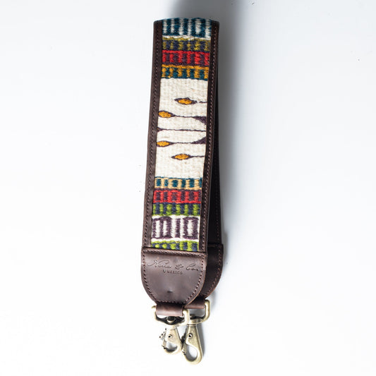 MEDIUM LENGTH STRAP - MEXICO COLLECTION - HANDWOVEN TEXTILE - NO. 16984