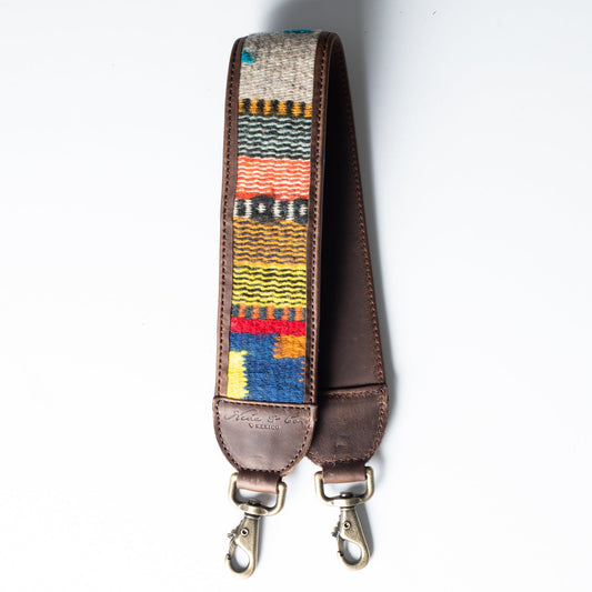 MEDIUM LENGTH STRAP - MEXICO COLLECTION - HANDWOVEN TEXTILE - NO. 17018