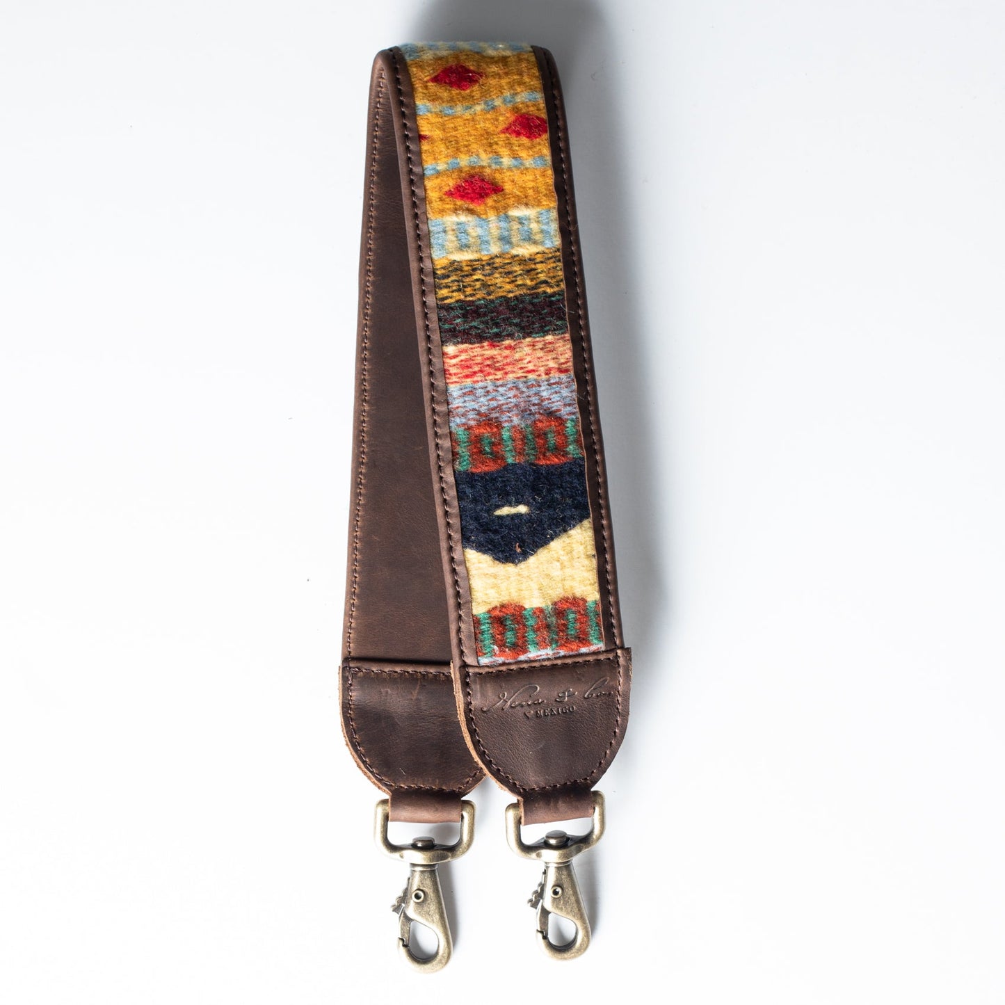 MEDIUM LENGTH STRAP - MEXICO COLLECTION - HANDWOVEN TEXTILE - NO. 17062