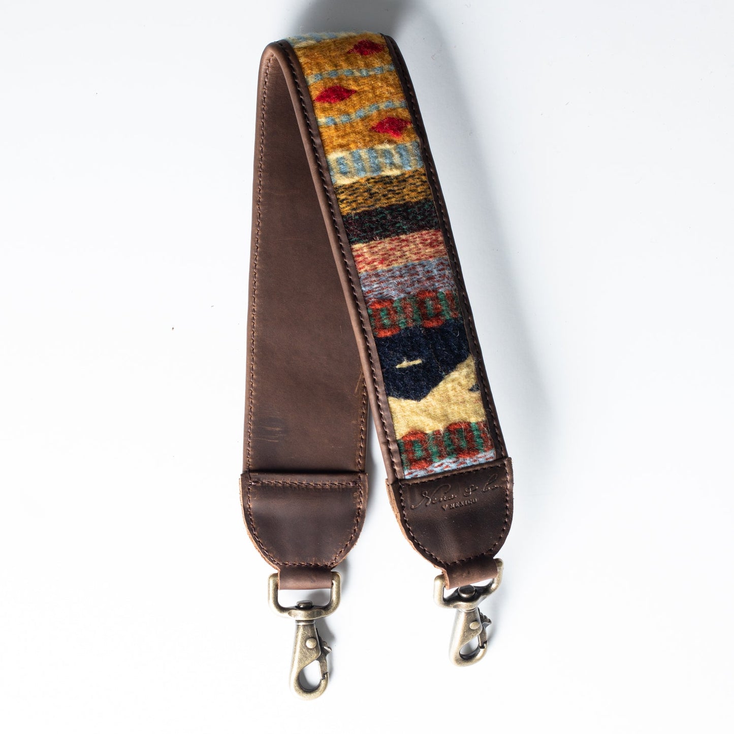 MEDIUM LENGTH STRAP - MEXICO COLLECTION - HANDWOVEN TEXTILE - NO. 17072
