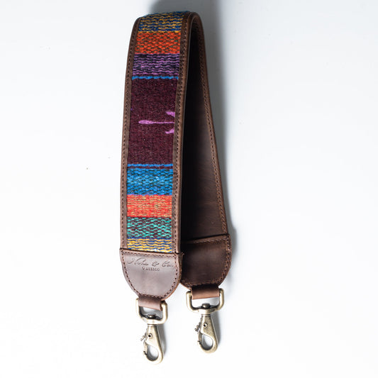 MEDIUM LENGTH STRAP - MEXICO COLLECTION - HANDWOVEN TEXTILE - NO. 17078