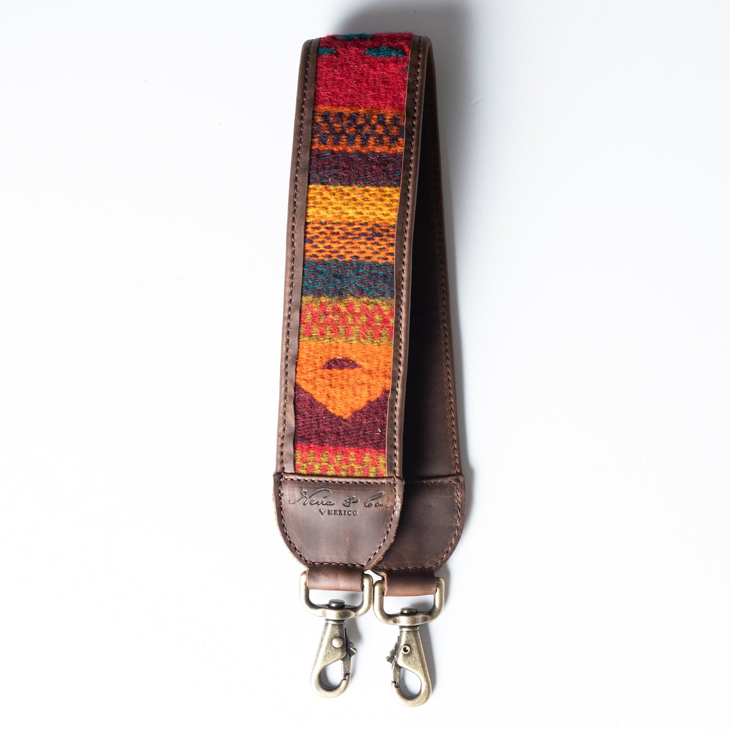 MEDIUM LENGTH STRAP - MEXICO COLLECTION - HANDWOVEN TEXTILE - NO. 17270