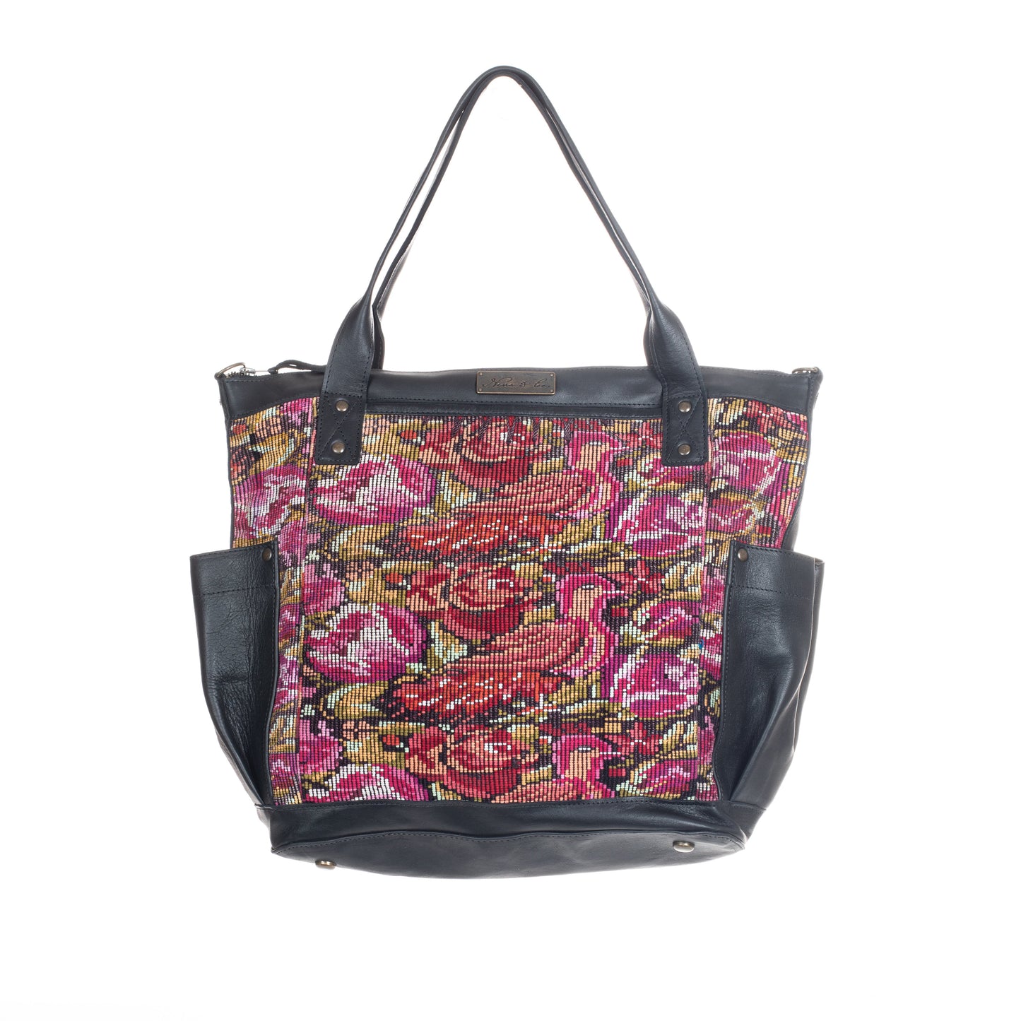 THE PERFECT BAG FULL - BLACK LEATHER - ONE OF A KIND NO. 91818