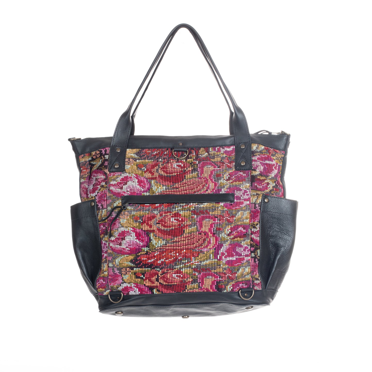THE PERFECT BAG FULL - BLACK LEATHER - ONE OF A KIND NO. 91818
