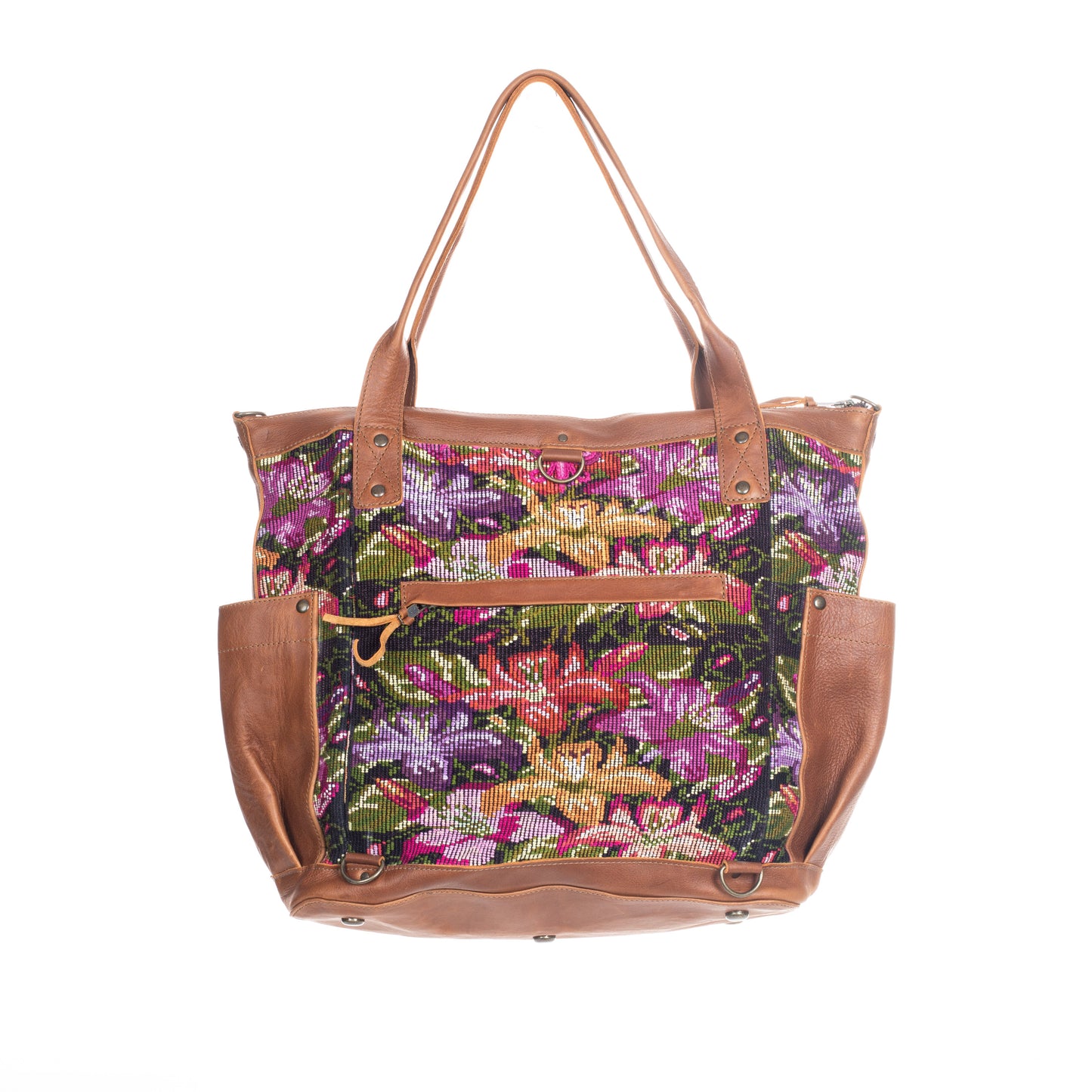THE PERFECT BAG FULL - CAFE LEATHER - ONE OF A KIND NO. 91952