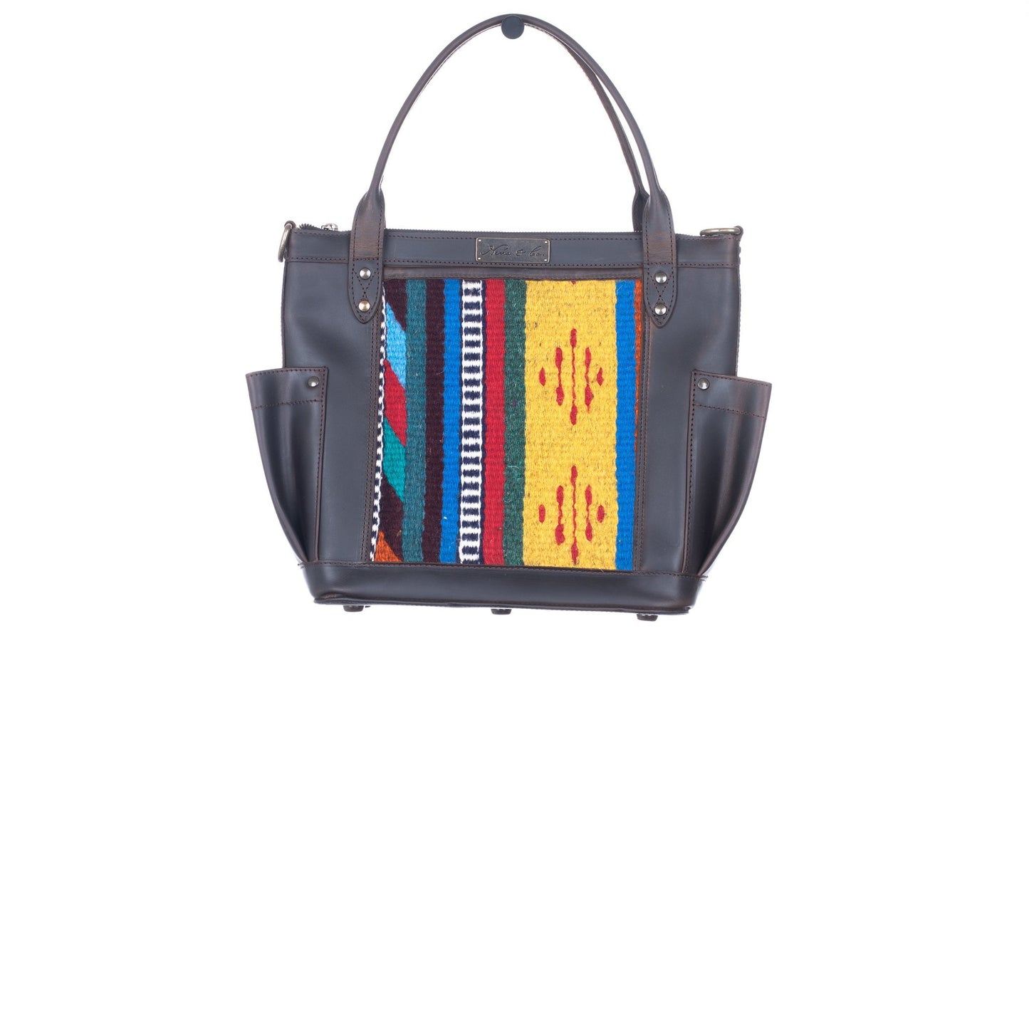 THE PERFECT BAG MEDIUM - MEXICO COLLECTION - HANDWOVEN PANEL NO. 34918