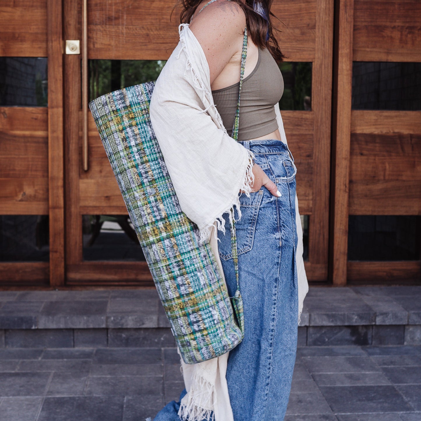 SIMPLY SADIE JANE x NENA COLLABORATION - YOGA MAT BAG - ARTISAN COLLECTION - CORTE STYLE 1-8
