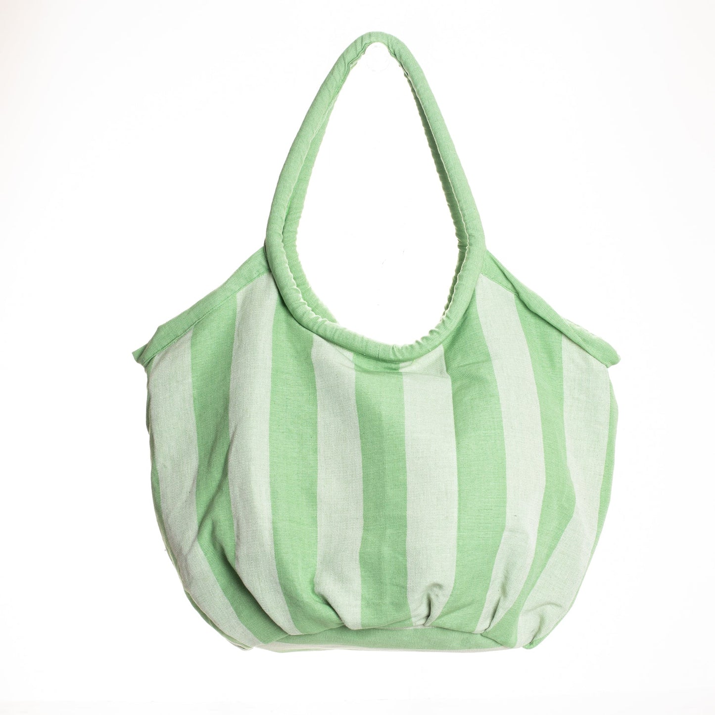 NENA X BUY GUIDE - VOYAGER BAG - CABANA STRIPE - MINT