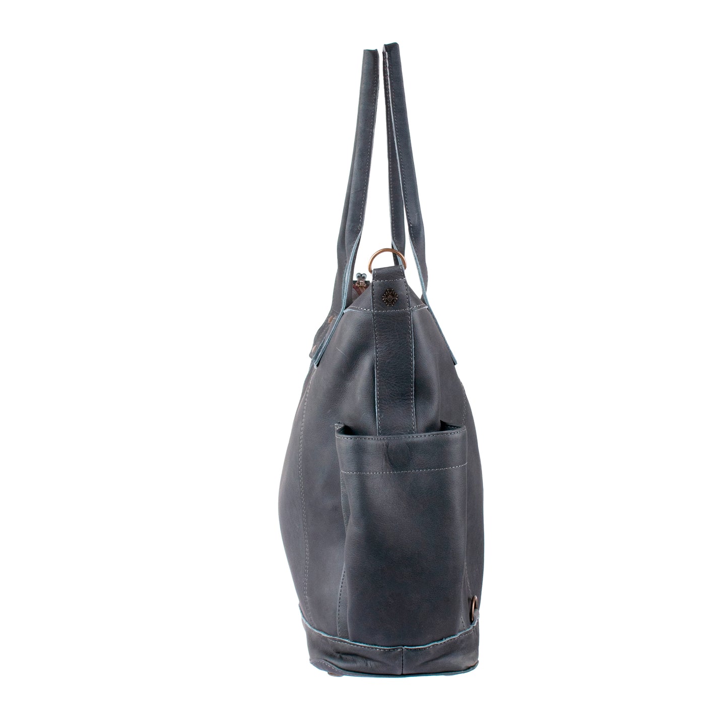 THE PERFECT BAG 2.0 - FULL LEATHER - SLATE