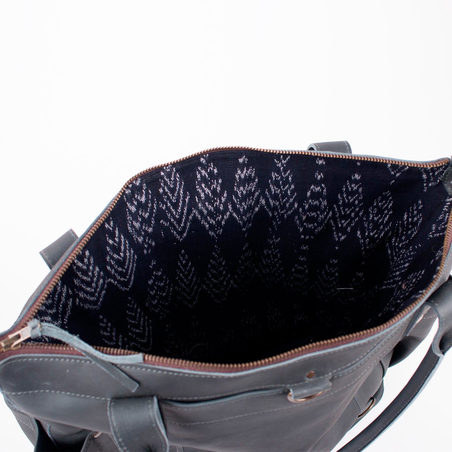THE PERFECT BAG 2.0 - FULL LEATHER - SLATE