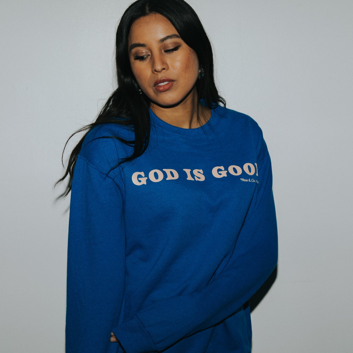 OVERSIZED CREWNECK SWEATER - NENA X TIA BEE COLLABORATION