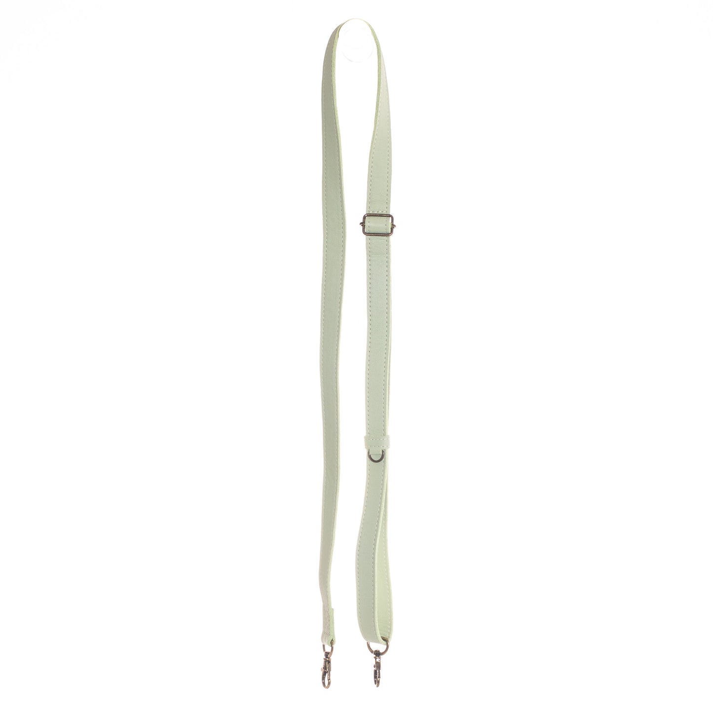 VIVI ADJUSTABLE BAG STRAP - FULL LEATHER COLLECTION - PISTACHIO