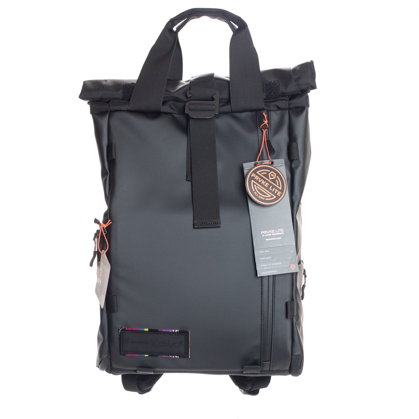 WANDRD X NENA & CO - PRVKE LITE - BLACK - MOONLIGHT ORCHID ARTISAN LINING
