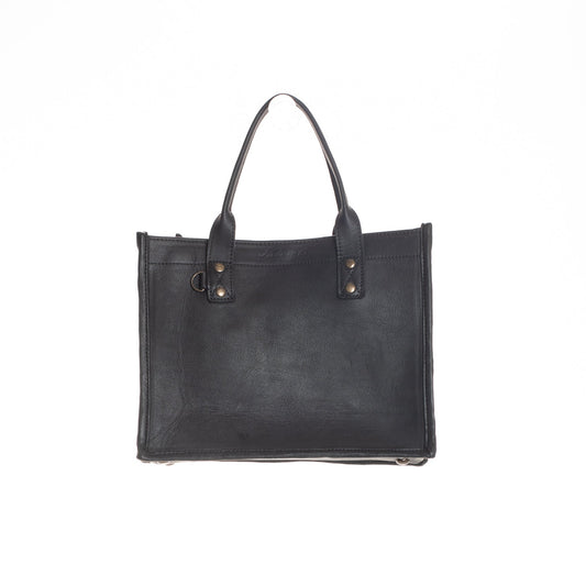 ALI'S STASH - MEDIUM PERFECT TRAVEL TOTE - BLACK - NO. A-10076