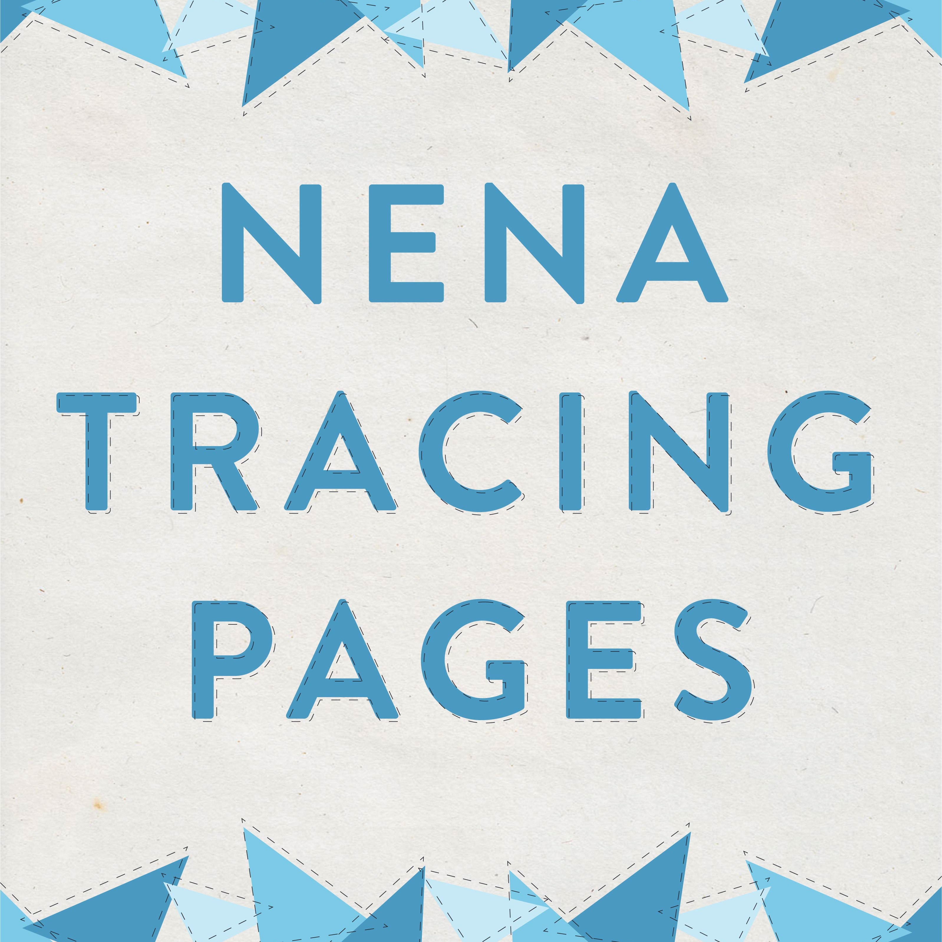 Tracing Printables