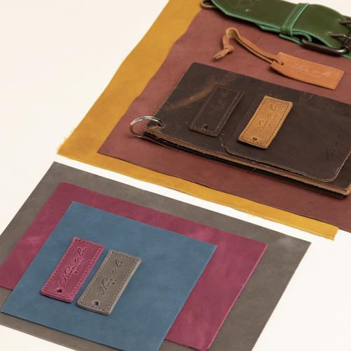 Different Leather Swatches from Nena & Co.