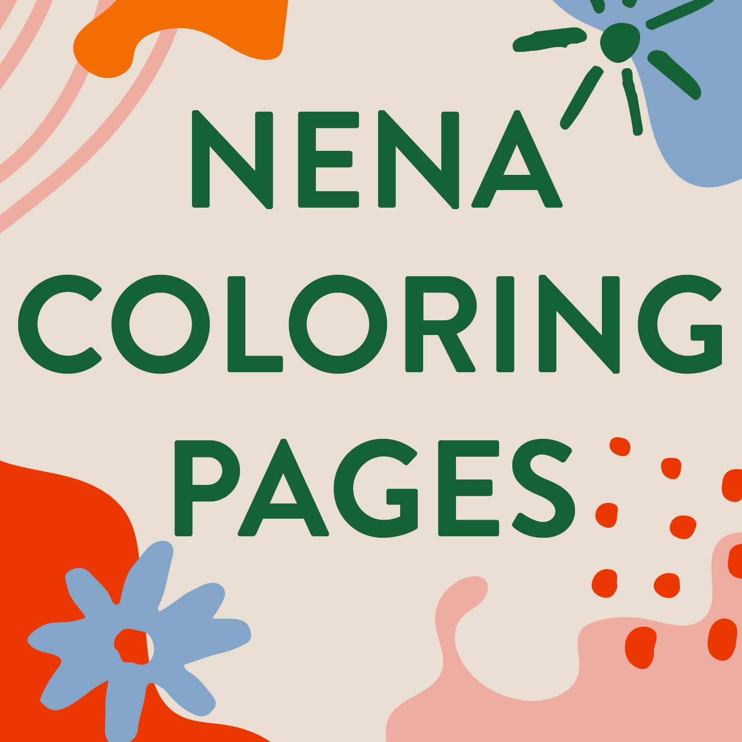 Nena Coloring Pages