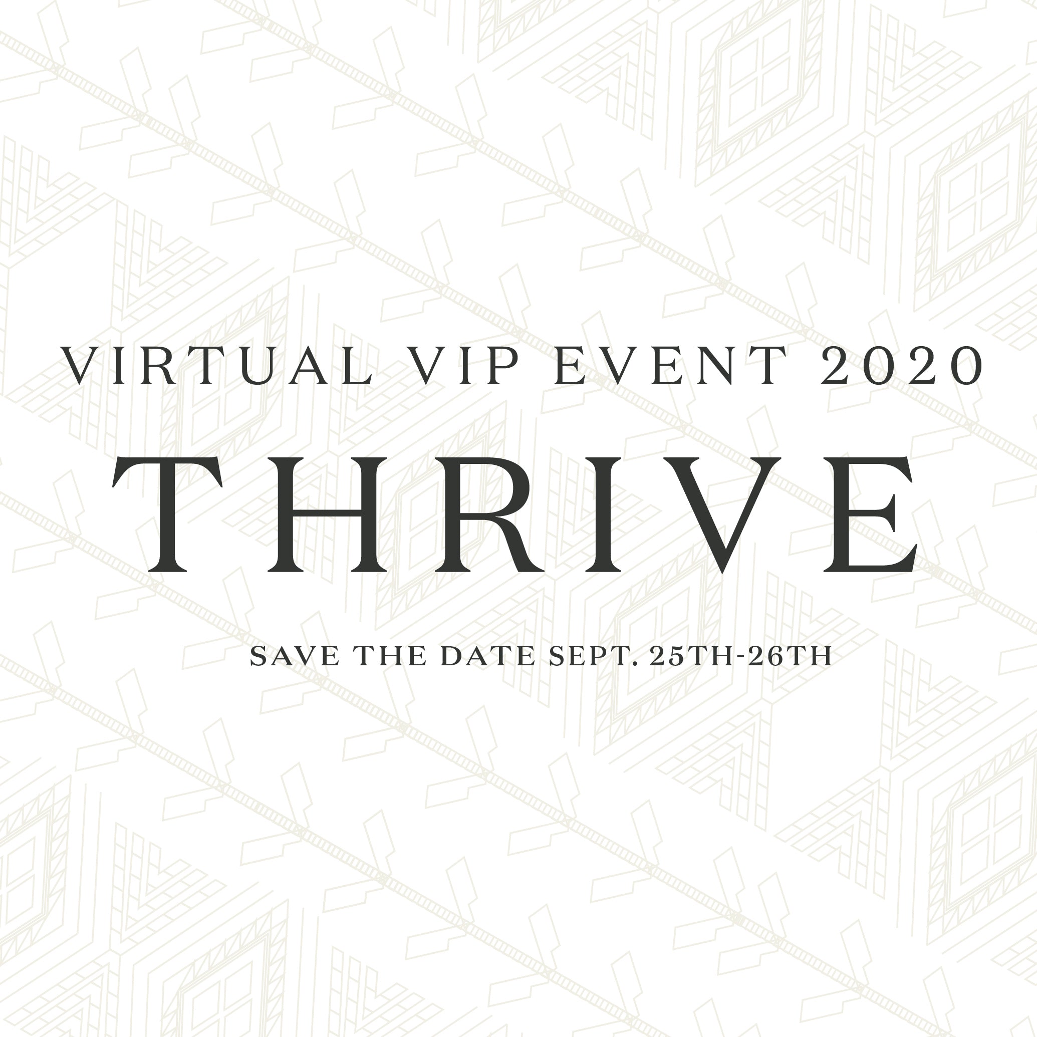 Thrive VIP Event 2020
