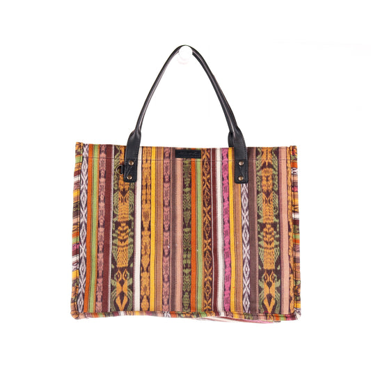 THE PERFECT TRAVEL TOTE - CORTE DE PLAYA - OOAK - BLACK - NO. 10098