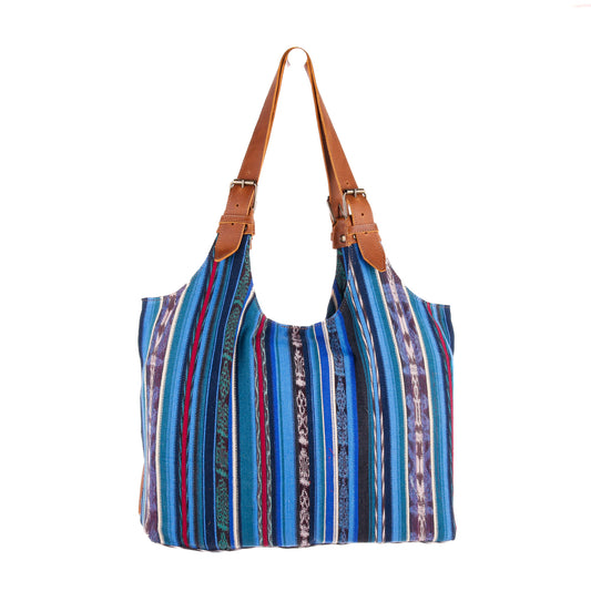 ALEJANDRA BAG - CORTE DE PLAYA - CAFE LEATHER - NO. 10132