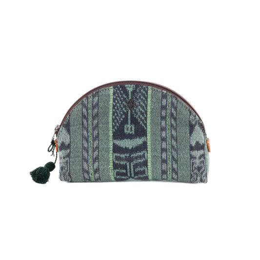 DOME CLUTCH - OOAK CORTE DE PLAYA - CAFE - NO. 10162