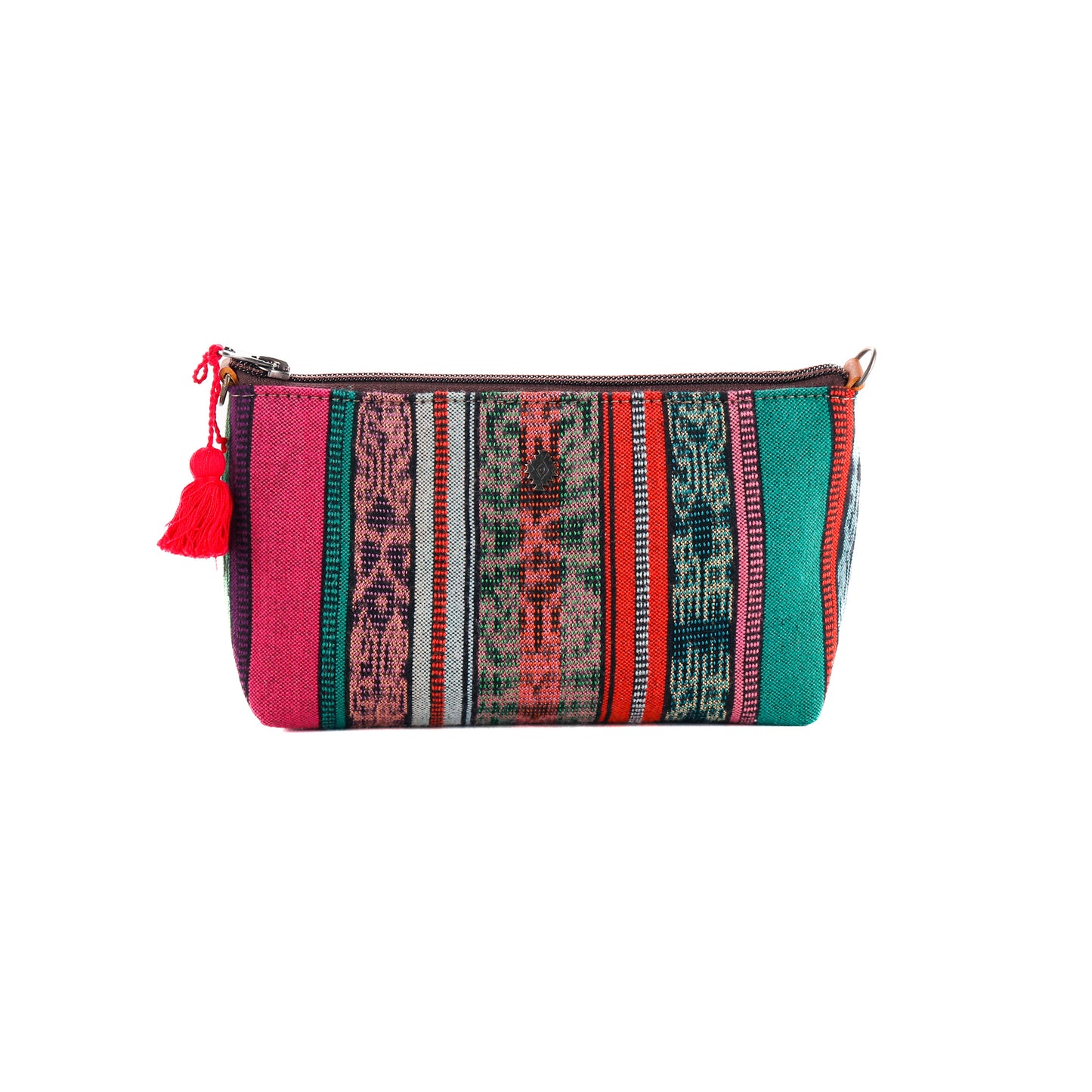 RUBY CLUTCH - OOAK CORTE DE PLAYA - CAFE - NO. 10227
