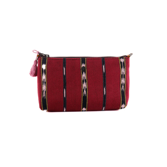 RUBY CLUTCH - OOAK CORTE DE PLAYA - CAFE - NO. 10231