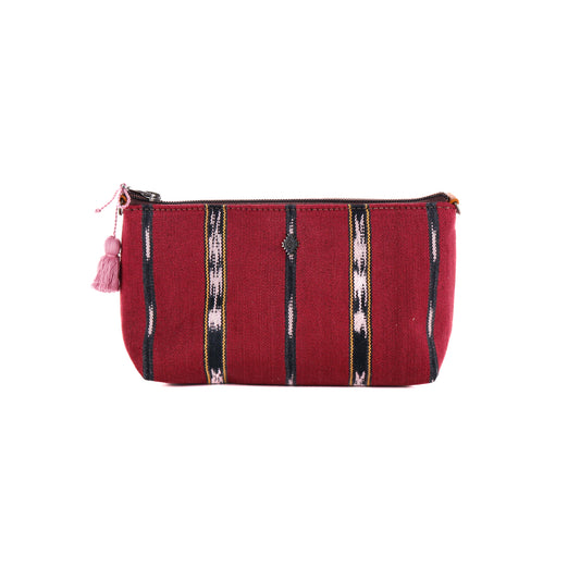 RUBY CLUTCH - OOAK CORTE DE PLAYA - CAFE - NO. 10245