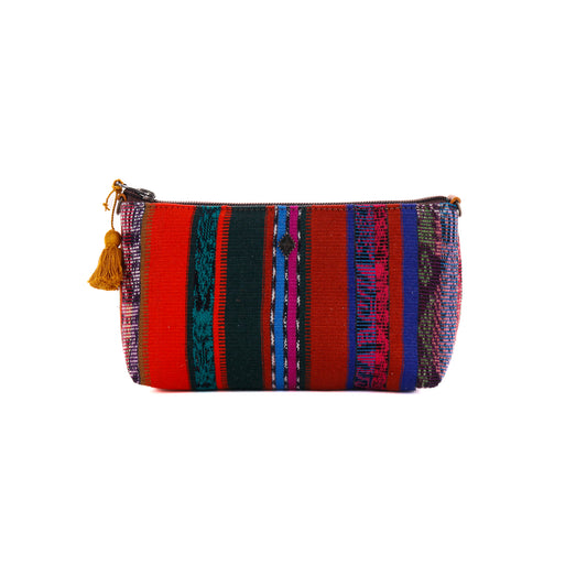 RUBY CLUTCH - OOAK CORTE DE PLAYA - CAFE - NO. 10248