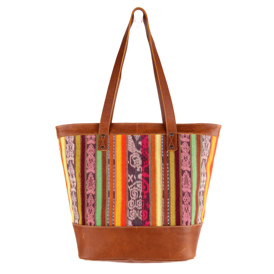 CADIZ TOTE - CORTE - CAFE - NO. 10589