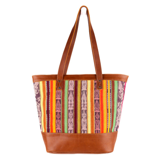 CADIZ TOTE - CORTE - CAFE - NO. 10592