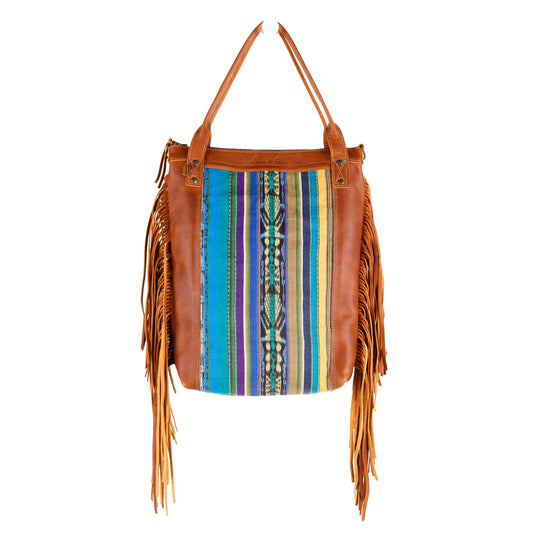PERFECT FRINGE TOTE - CORTE - CAFE - NO. 10673