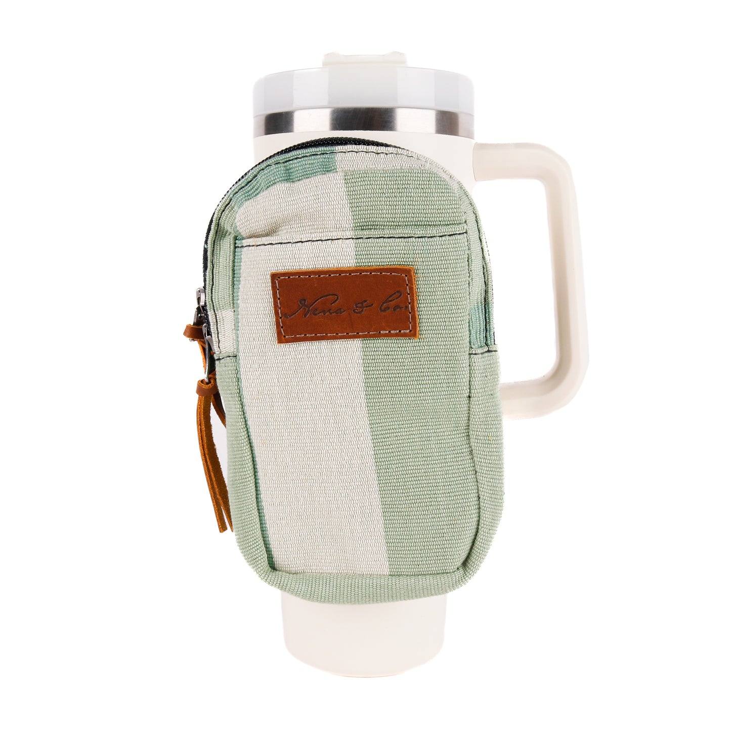 TUMBLER ACCESSORY POUCH - CABANA MINT - CAFE