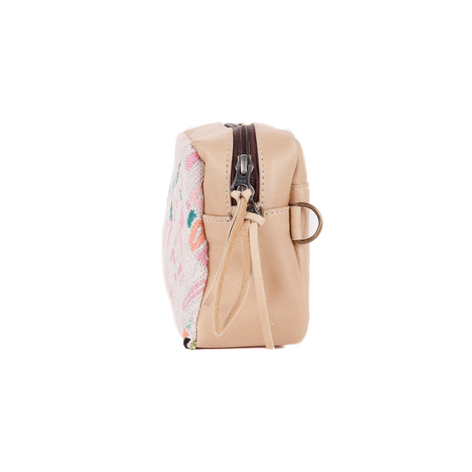 **CLOSEOUT** WANDER BAG - OOAK HUIPIL - LATTE - NO. 11080