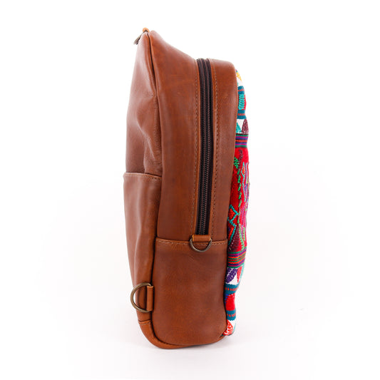 CROSSBODY SLING 2.0 - OOAK - CAFE - NO. 11949