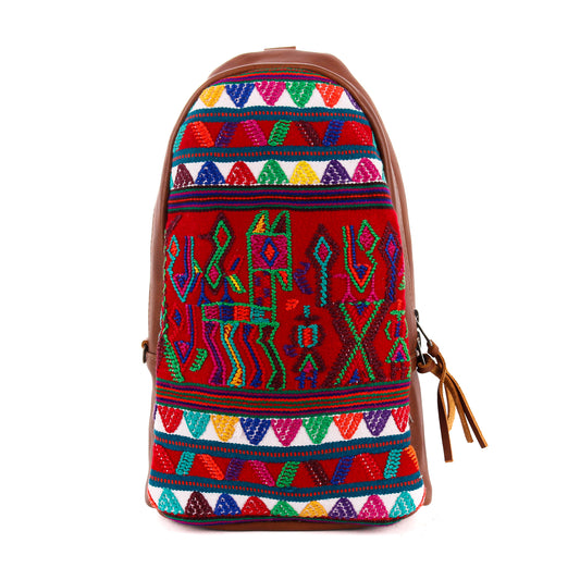 CROSSBODY SLING 2.0 - OOAK - CAFE - NO. 11949
