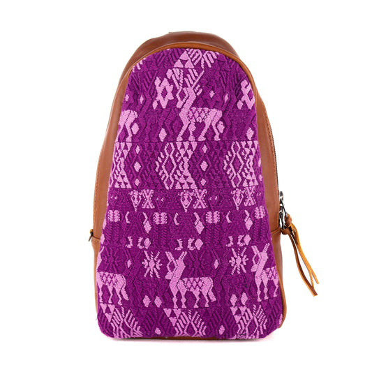 **CLOSEOUT** CROSSBODY SLING 2.0 - OOAK - CAFE - NO. 12238