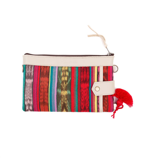 EVERYTHING CLUTCH - OOAK CORTE DE PLAYA - BONE - NO. 12324