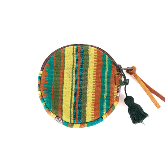 CIRCLE COIN PURSE - CORTE - CAFE - NO. 12334