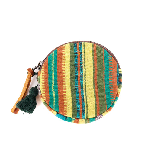CIRCLE COIN PURSE - CORTE - CAFE - NO. 12334