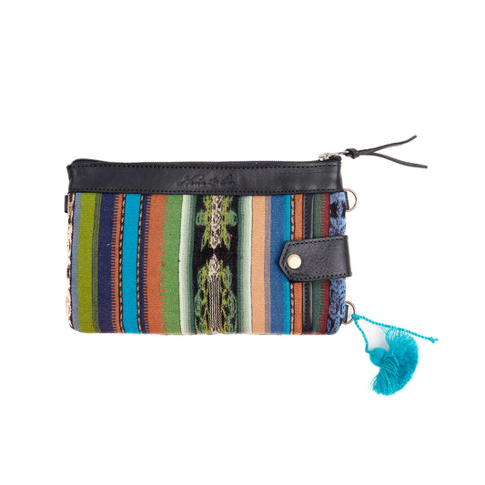EVERYTHING CLUTCH - OOAK CORTE DE PLAYA - BLACK - NO. 12351